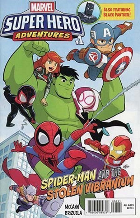 Marvel Super Hero Adventures: Spider-Man and the Stolen Vibranium #1 Comic