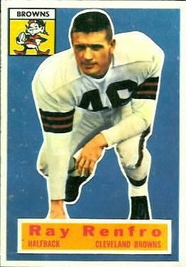 1956 Topps #86 Y.A. Tittle 49ers Football Card