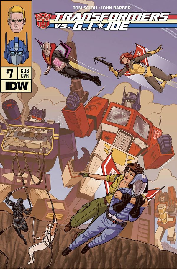Transformers Vs G.I. Joe #7 (Subscription Variant)