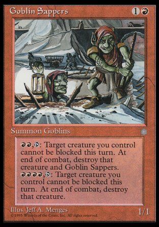 Goblin Sappers (Ice Age) Trading Card