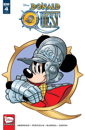 Donald Quest #4 (10 Copy Cover)