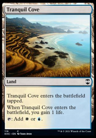 Tranquil Cove (Kaldheim Commander Decks) Trading Card