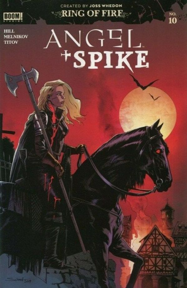 Angel & Spike #10 (20 Copy Scharf Cover)