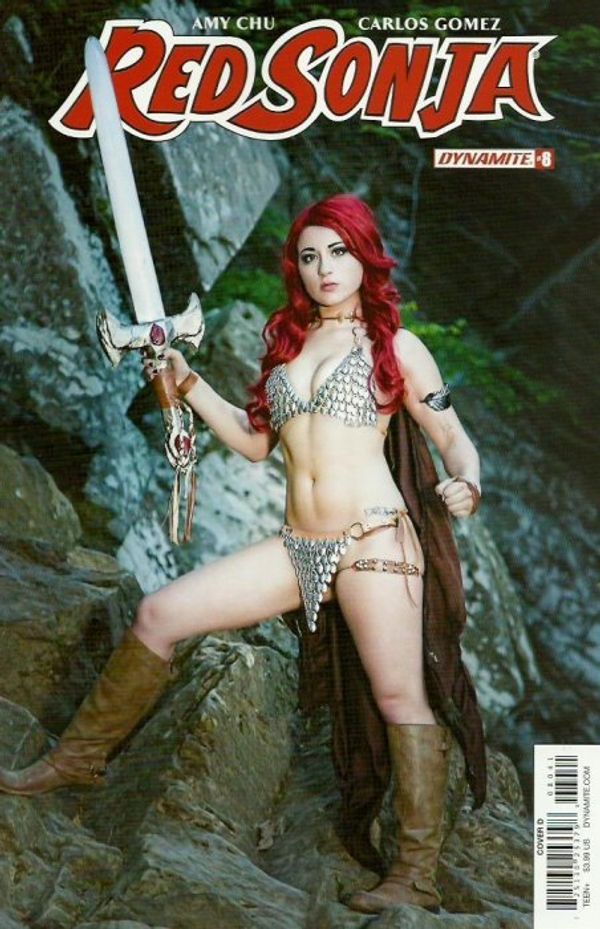 Red Sonja #8 (Cover D Cosplay)