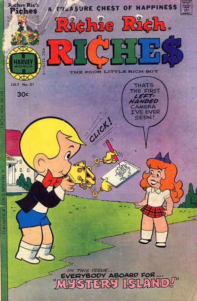 Richie Rich Riches #31 Comic