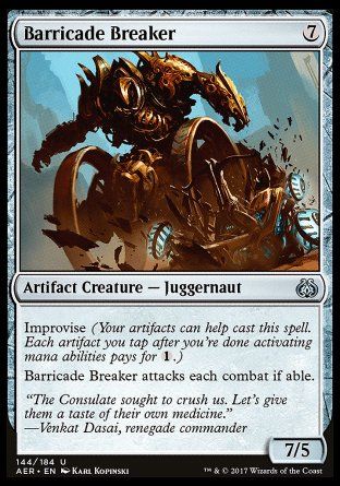 Barricade Breaker (Aether Revolt) Trading Card