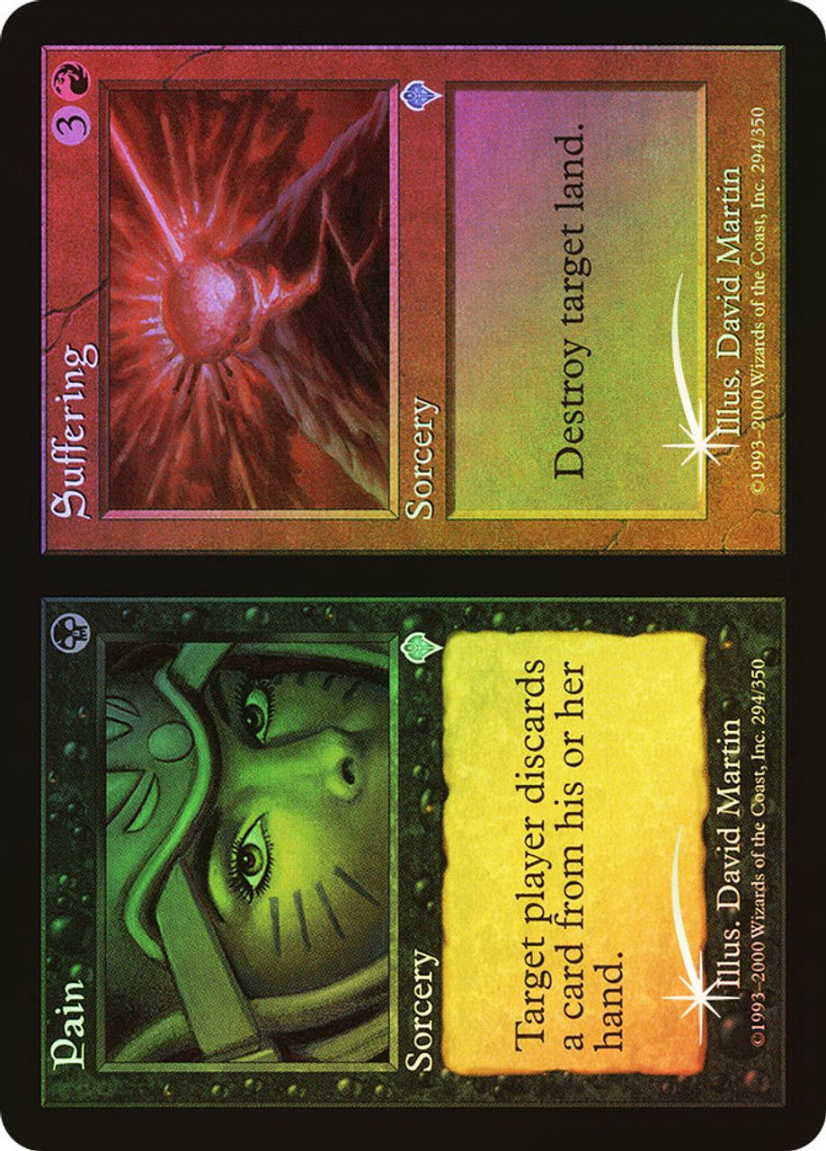 Pain // Suffering (Invasion - Foil) Trading Card