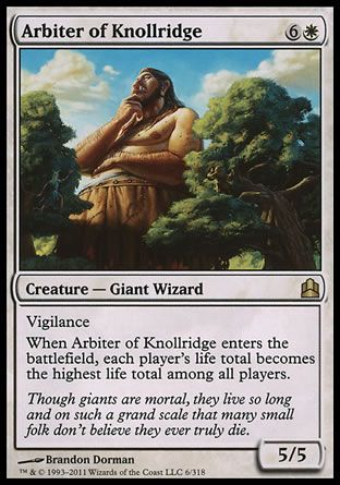 Arbiter of Knollridge (MTG Commander) Trading Card