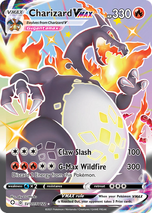 Charizard VMAX (SV107) - Shining Fates Shiny Vault