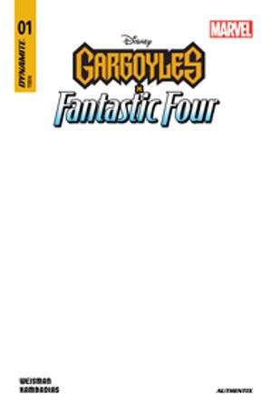 Gargoyles X Fantastic Four #1 (Cvr F Blank Authentix Variant)