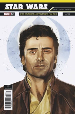 Star Wars #43 (Reis Galactic Icon Poe Variant)