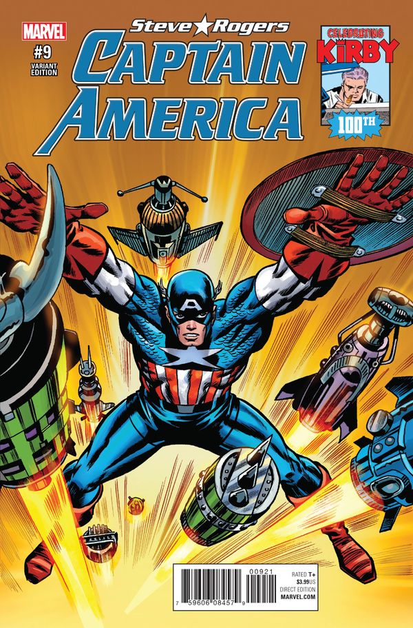 Captain America: Steve Rogers #9 (Kirby 100 Variant)