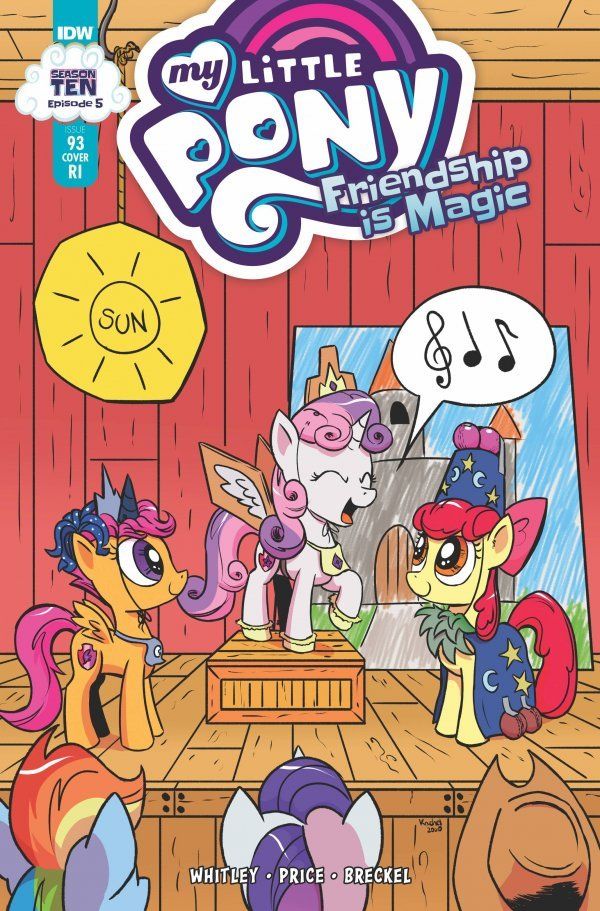 My Little Pony Friendship Is Magic #93 (10 Copy Cover Kachel)