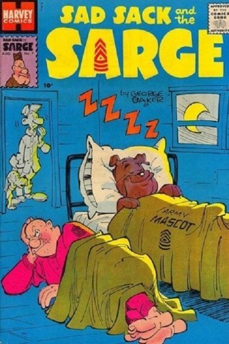 Sad Sack And The Sarge #7 Comic