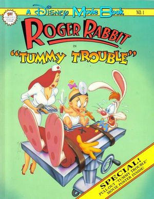 Disney Movie Book Roger Rabbit in "Tummy Trouble", A #1