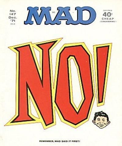 Mad #147 Comic