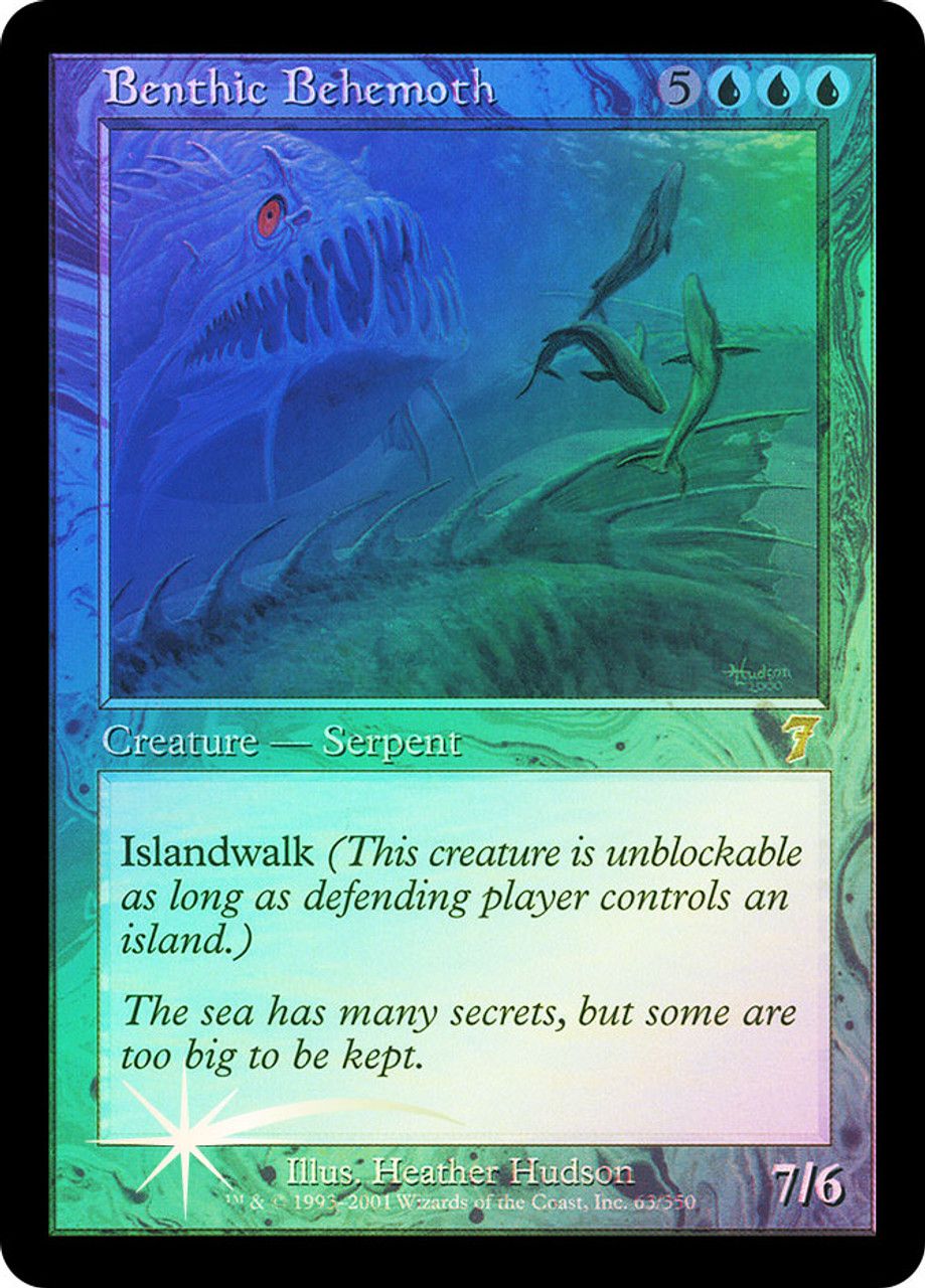 Benthic Behemoth (7th Edition - Foil) Trading Card