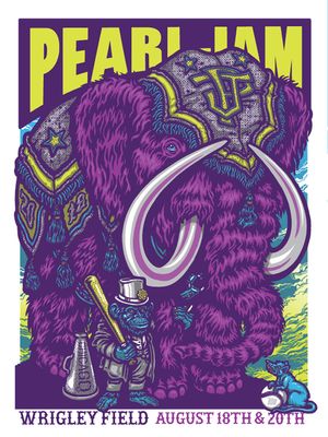 Pearl Jam Wrigley Field Chicago 2018 (Version 1)