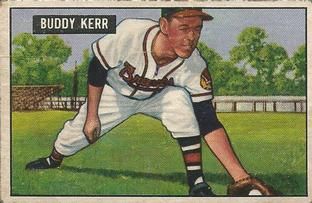 Buddy Kerr 1951 Bowman #171 Sports Card