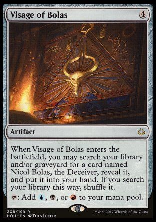 Visage of Bolas (Hour of Devastation) Trading Card