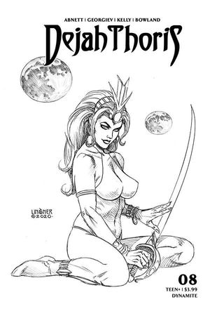 Dejah Thoris #8 (20 Copy Linsner B&w Cover)