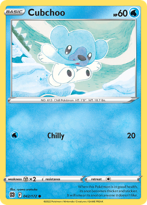 Cubchoo (42/172) - Brilliant Stars