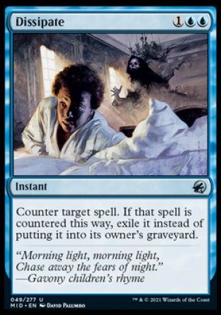 Dissipate (Innistrad: Midnight Hunt) Trading Card