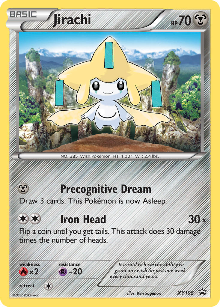 Jirachi (XY195) - XY Black Star Promos Pokémon Card