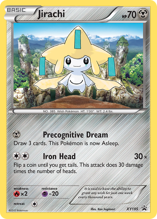 Jirachi (XY195) - XY Black Star Promos