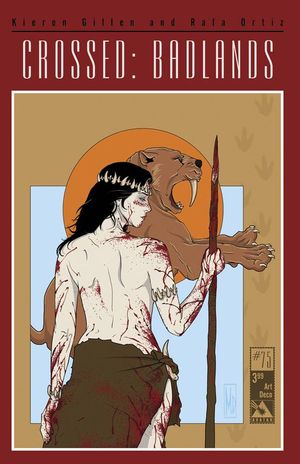 Crossed Badlands #75 (Art Deco Cover)