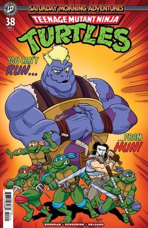 Teenage Mutant Ninja Turtles: Saturday Morning Adventures #38 (Variant B Hazouri)