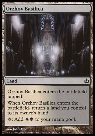 Orzhov Basilica (MTG Commander) Trading Card