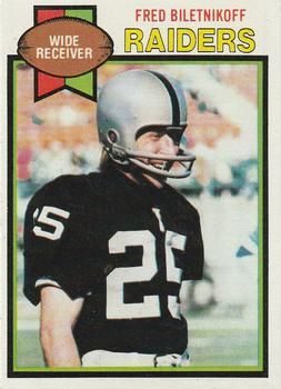 Fred Biletnikoff 1979 Topps #305 Sports Card