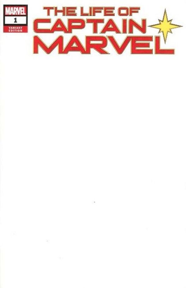 Life of Captain Marvel #1 (Blank Variant)