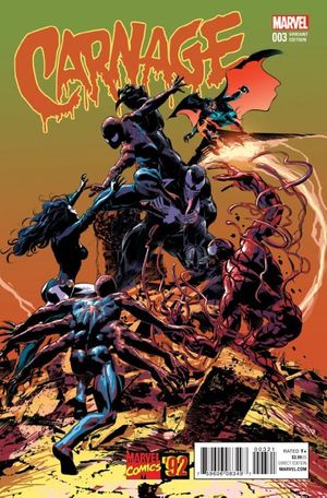 Carnage #3 (Deodato Marvel 92 Variant)