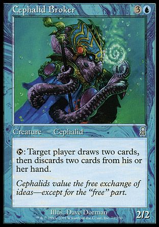 Cephalid Broker (Odyssey) Trading Card