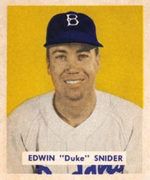 Edwin "Duke" Snider 1949 Bowman #226