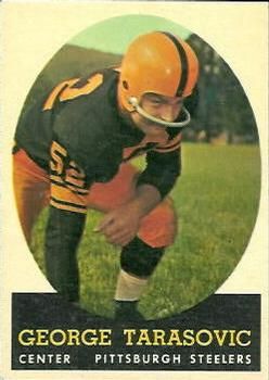 1956 Topps #87 Ernie Stautner Pittsburgh Steelers Signed