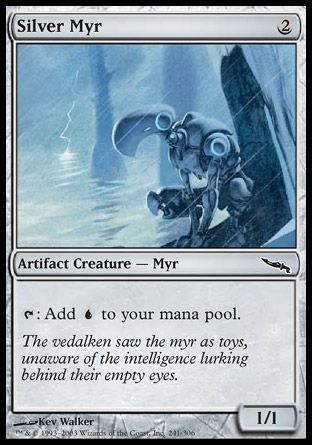 Silver Myr (Mirrodin) Trading Card