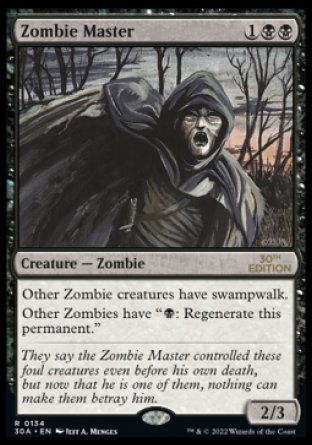 Zombie Master (Magic 30th Anniversary Edition) Trading Card