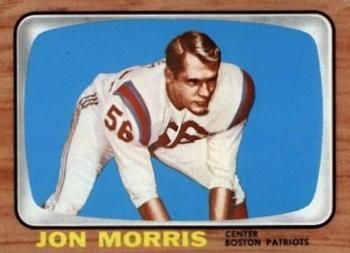 Jon Morris 1966 Topps #10 Sports Card