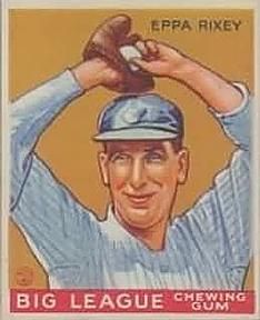 Eppa Rixey 1933 Goudey (R319) #74 Sports Card