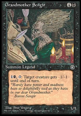 Grandmother Sengir (Homelands) Trading Card