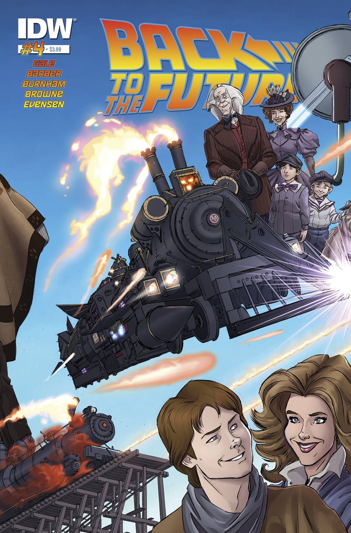 Back To The Future #4 Comic