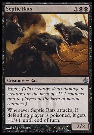 Septic Rats (Mirrodin Besieged) Trading Card