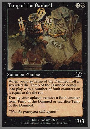 Temp of the Damned (Unglued)