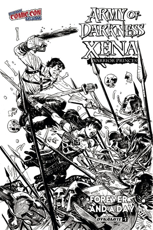 Army Of Darkness Xena Forever And A Day #1 (Nycc Exclusive Cover)