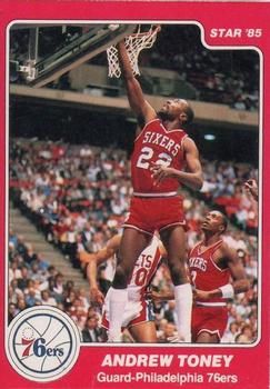 Andrew Toney 1984 Star #210 Sports Card