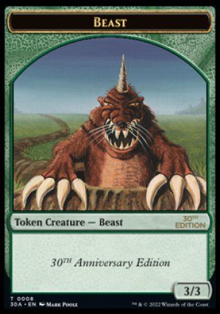 Beast (Magic 30th Anniversary Edition) Trading Card