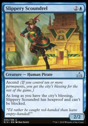 Slippery Scoundrel (Rivals of Ixalan)